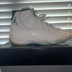 Jordan White and Black Sneakers